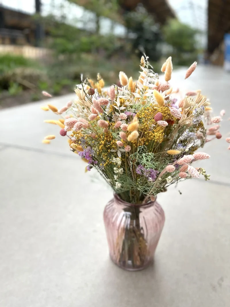 Bouquet de fleurs séchées Monsieur Fleur