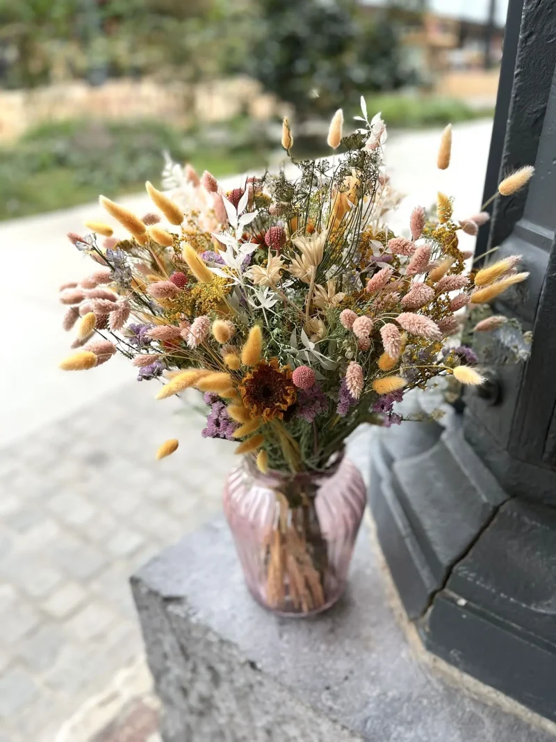 Bouquet de fleurs séchées Monsieur Fleur